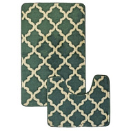 F001 Набор ковриков  для в/к AQUADOMER FIESTA 50*60 см 60*100 см Green