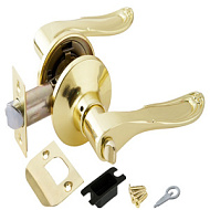 Ручка защелка PUNTO 6030 PB-B (фик.) золото