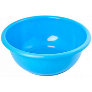 Таз 12л, круглый, пластик (полипропилен) цвет голубой