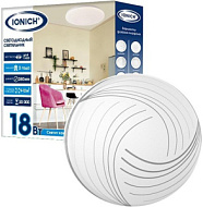 Светильник светодиодный 2218 18Вт 6500К IP20 1260лм d260х55мм бытовой настенно-потолочный