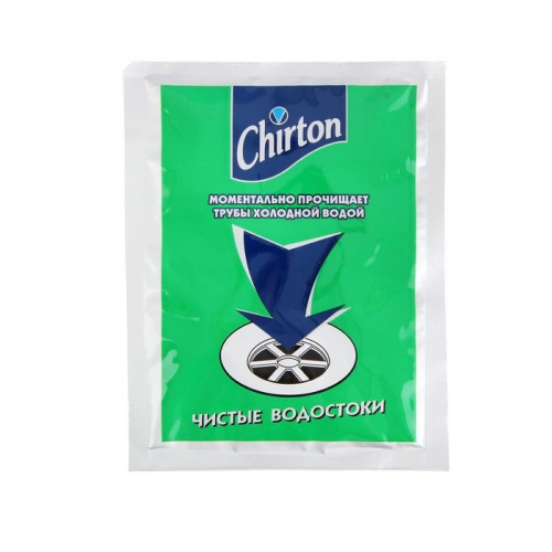 Порошок для прочистки труб холодной водой Chirton 60гр