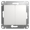 Механизм выключателя 2-кл. СП GLOSSA 10А IP20 10AX бел. SchE GSL000151 , 275158