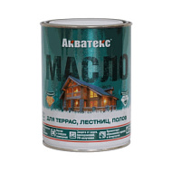 Масло для террас Акватекс, тик, 0,75