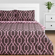 Постельное белье Этель Евро Geometry 200х217см,220х240см,50х70см-2 шт, поплин,125 г/м2