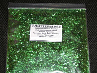 Глиттеры/блёстки G-7 Зеленые 20 г.