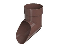 Слив трубы Технониколь Оптима ПВХ коричневый /50/