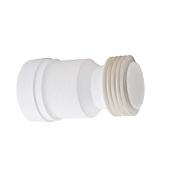 С-990 Р Труба для унитаза гофрированная ОРИО D110мм L220-520мм