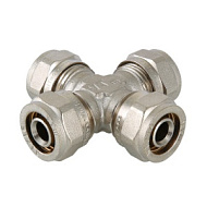 Крестовина обжимная VALTEC 20*20*20*20 мм