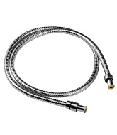 LE8030S Шланг для душа Lemark, хром, нержавеющая сталь 1,5м