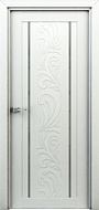 Дверное полотно глухое ВЕСНА 600*2000мм Жасмин белый 3D FLEX
