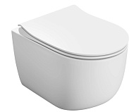 69844 Унитаз подвесной Cersanit MODUO SMART Vortex(торнадо) DPL EO slim, белый, с сиденьем