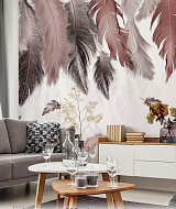 Фотообои Flizelini Перья 3,6*2,7 м