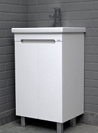 Тумба  Como 50 Аура без ящика АЙСБЕРГ раковина  COMO 50  Cersanit