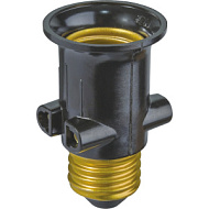 Патрон-переходник с розетки на E27 на E27 Navigator 71 695 NLA-E27-S-E27