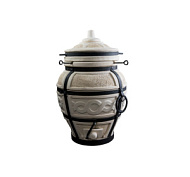 Тандыр "Сармат Есаул" h-82 см, d-54, 81 кг, 8 шампуров, кочерга, совок