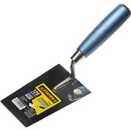 0830-12 Кельма STAYER , трапеция, нержавеющее полотно, деревянная рукоятка, 120мм