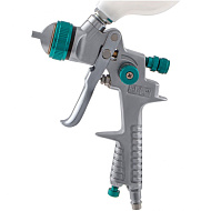 57360 Краскораспылитель Stels AG 801 HVLP, гравитационный, сопло 1,5мм и 1,8 мм