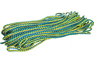 Шнур полипропиленовый вязаный хозяйственный с сердечником, d=8 мм, 10 м (РАДУГА)