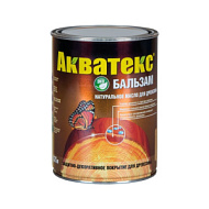 Масло для древесины Рогнеда Акватекс-бальзам 0,75 л дуб