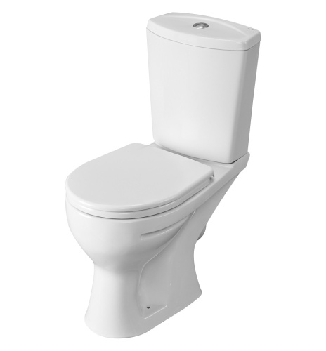 Унитаз-компакт Santeri Ультра, белый, 1 режим, полипропилен