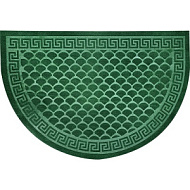 Коврик влаговпитывающий, 60*90 см. "Добро Пожаловать", полукруг зеленый