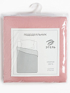 9046082 Пододеяльник Этель 175х215, цвет розовый, 100% хлопок, бязь 125г/м2