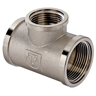 750VTr. Тройник переходной ВР никель VALTEC 3/4"-1/2"-3/4"