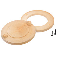 Вентиляционный клапан, d=11,5 см, липа