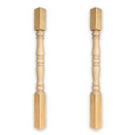 Столб точёный 100х100х1100 мм тип 2