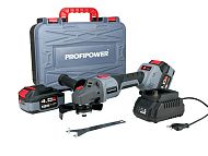 УШМ аккумуляторная ProfiPower E0080 MKDGA-18V