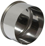 Заглушка внутренняя Феррум П d=115мм,  нержавеющая (430/0,5мм)