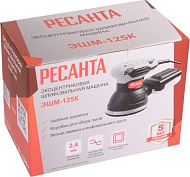 Эксцентриковая шлифовальная машина Ресанта ЭШМ-125K 75/6/4