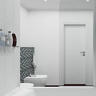 Плитка настенная ЮКИ белая глянцевая 275х400х7,5мм/уп 15шт/1,65м2