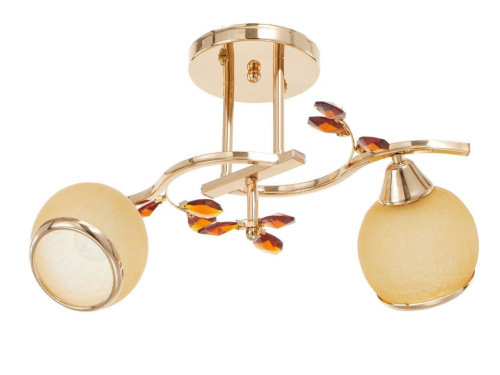 Люстра 63733/2 2х40Вт Е27 золото 46х46х26 см МОДЕЛЬ:GMN-0112