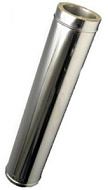 Дымоход утепленный Феррум d=150/210мм, L=0,5м, нержавеющий (430/0,5мм)/оцинкованный, по воде