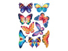 Виниловая наклейка Декоретто Акварельные бабочки 25х35см