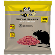 ALMAZ12 Зерновая приманка от мышей и крыс, 500 гр.