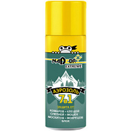 ISU007EX Аэрозоль 7в1 (от комаров, клещей, мошки, мокрецов, слепней, москитов, блох), 100 мл.