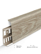 229 Плинтус Лексида 80х2200мм Дуб латте