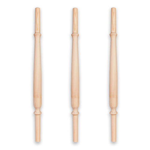 Балясина точёная нагельная БТН-2 50х50х900 мм сосна