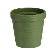 Кашпо пластиковое ТЕРРА 3,57л оливковый