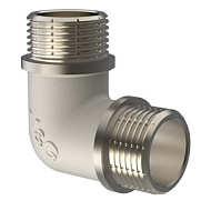 Угольник НР никель 1/2"