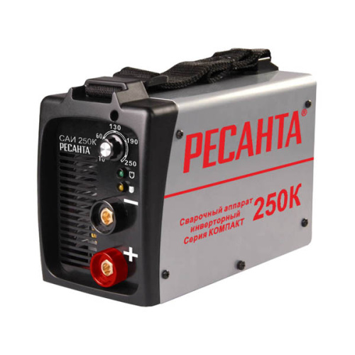 Сварочный аппарат инверторный Ресанта САИ 250К (компакт) 65/38