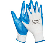 11276-L_z01 Перчатки ЗУБР маслобензостойкие, тонкие, размер L