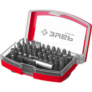 26393-H32 Набор бит ЗУБР "МХ-32", CR-V, в компактном боксе, магнитный адаптер с фиксатором