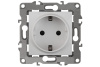 1193566 Механизм розетки 1-м СП Эра12 12-2102-01 16А IP20 16AX 250В 2P+E Schuko защ. шторки бел. Эра