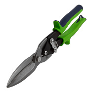 Ножницы по металлу Сибртех, удлиненные, 285 мм, пряморежущие, 2-комп.обрезиненные рукоятки