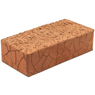 Кирпич керамический рядовой полнотелый одинарный М150/200 Накат Пустыня г. Ревда /392 шт/