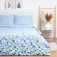 Постельное белье LoveLife "Happy day" Евро пододеяльник 200х217 см+наволочка 50х70 см-2шт, поплин, 125 г/м