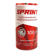 Сантехническая уплотнительная нить SPRINT 100м., бокс в блистере